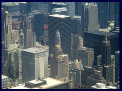 Views from Sears Tower 42 - Downtown skyscrapers